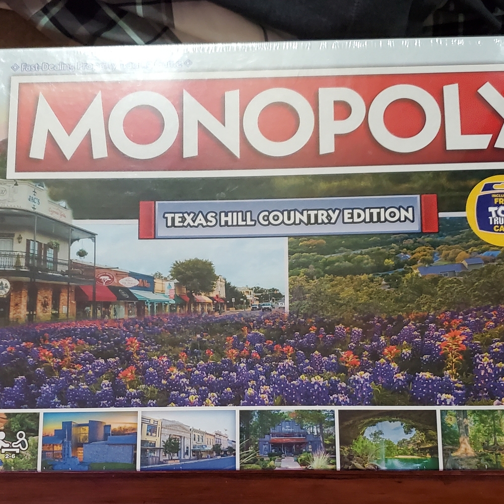 Monopoly Texas Hill Country Edition Board Game